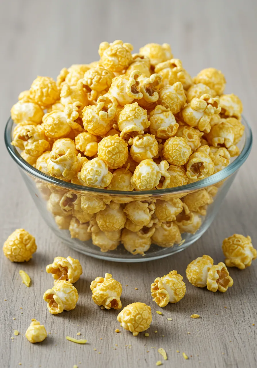Lemon Garlic Popcorn - secondary view